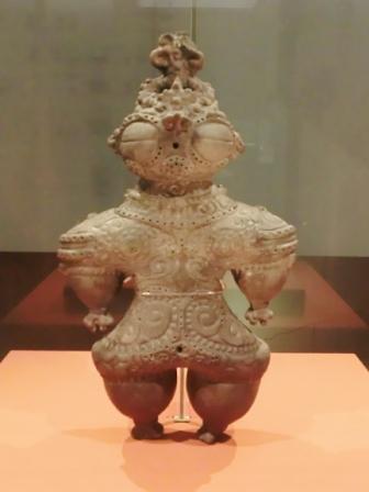 Dogu, Japanese clay figurine.
